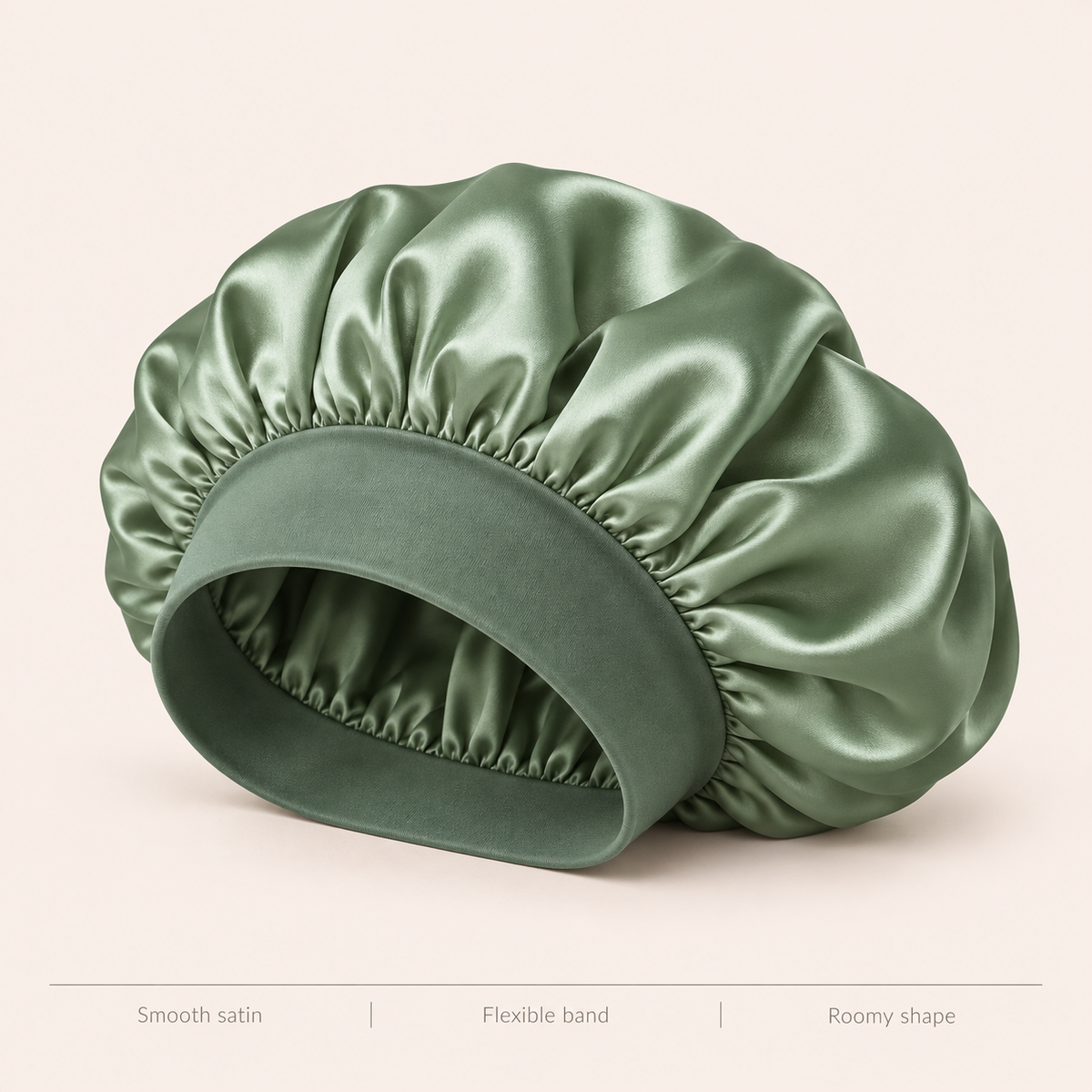 Traylisse® Double-Layer Satin Bonnet | Silky Comfort, Restful Care