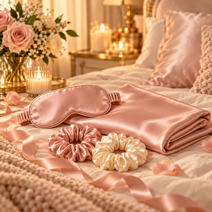 Traylisse® Satin Night Beauty Gift Set | Dreamy Nights, Beautiful Mornings