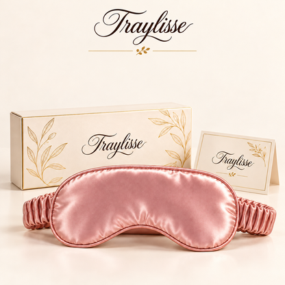 Traylisse® Night Rituals Silk Sleep Mask | Your Quiet Moment Begins Here